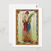 愛国者からの挨拶 ポストカード (正面/裏面)