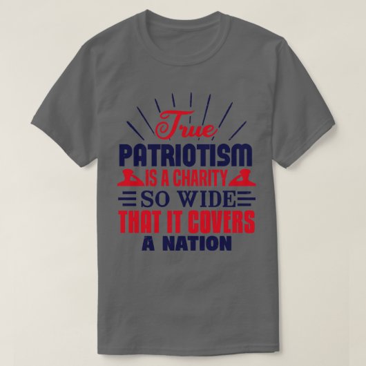 愛国者とアメリカ人に誇りを持った対する贈り物(1) Tシャツ (デザイン正面)