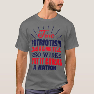 愛国者とアメリカ人に誇りを持った対する贈り物(1) Tシャツ