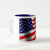 愛国者のためのマグ ツートーンマグカップ (正面左)