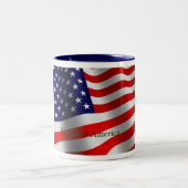 愛国者のためのマグ ツートーンマグカップ (中央)