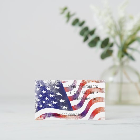 愛国者の名刺 名刺 (スタンド正面)