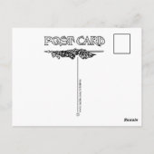 "愛国者の庭" 花の旗 ポストカード (裏面)