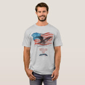 愛国者の思い出のグレー Tシャツ (正面フル)