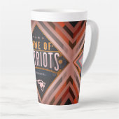 愛国者の故郷 カフェラテマグ (右アングル)