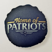 愛国者の故郷 ラウンドクッション (裏面)
