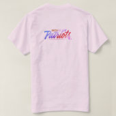 愛国者の故郷 Tシャツ (デザイン裏面)