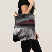 愛国者の破損 トートバッグ (クローズアップ)