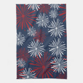 愛国者の花火 キッチンタオル (縦)