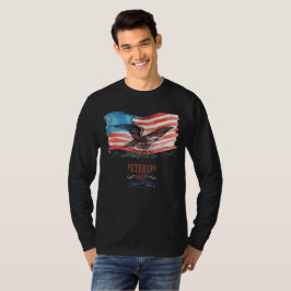 愛国者の黒 Tシャツ