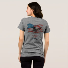 愛国者への追悼 グレー トライブレンドTシャツ
