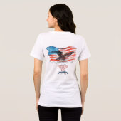 愛国者への追悼 トライブレンドTシャツ (裏面全面)