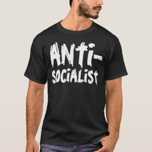愛国者アンチ社会主義Tシャツ Tシャツ
