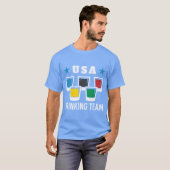 愛国者オリンピックUSAビール仲間 Tシャツ (正面フル)