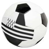 愛国者ブルターニュ旗 サッカーボール (3/4)