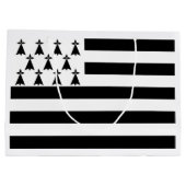 愛国者ブルターニュ旗 ラージペーパーバッグ (裏面)