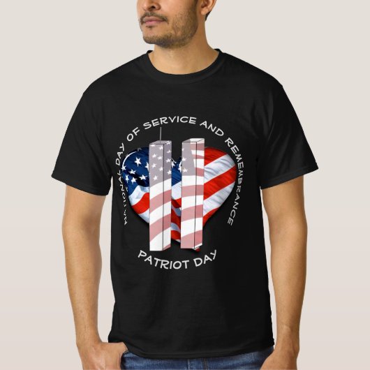 愛国者記念日 / 追悼の日 Tシャツ (正面)