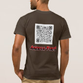 愛国者連合Tシャツ Tシャツ (裏面)
