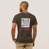 愛国者連合Tシャツ Tシャツ (裏面フル)