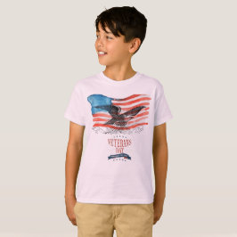 愛国者+思い出の+淡いピンク Tシャツ
