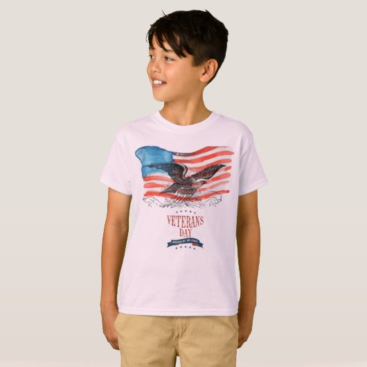 愛国者+思い出の+淡いピンク Tシャツ (正面フル)