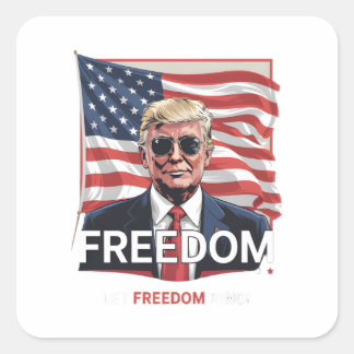 愛国自由の自由リングや輪 スクエアシール