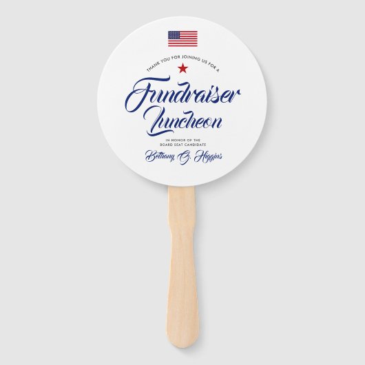 愛国色をテーマにした政治 |ファンのセット ハンドファン (正面)