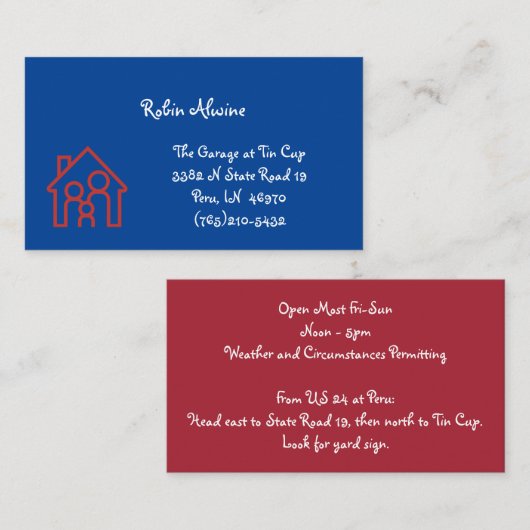 愛国色カスタムの名刺 名刺 (正面/裏面)