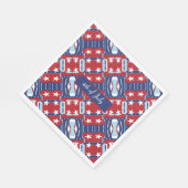 愛国色7月4日 スタンダードランチョンナプキン (角)