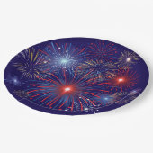 愛国花火 ペーパープレート (アングル)