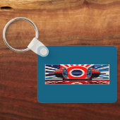 愛国芸術ポップ・アートのオリンピック・バーベルセット キーホルダー (裏面)