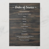 愛国葬祭令退役軍人計画 プログラム (裏面)