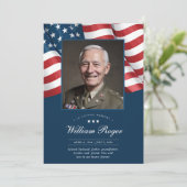 愛国記念カード祈りの言葉カード 招待状 (スタンド正面)