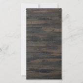 愛国記念写真悔やみや弔慰軍隊葬儀 サンキューカード (裏面)