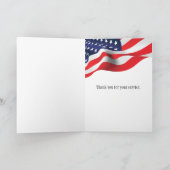 愛国記念日墓石 カード (内部)