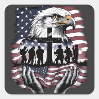 愛国記念碑 スクエアシール