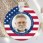 愛国記念米国国旗カスタムの写真2 キーホルダー