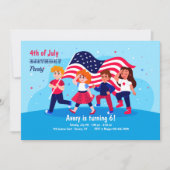 愛国誕生会 招待状 (正面)