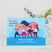 愛国誕生会 招待状 (スタンド正面)