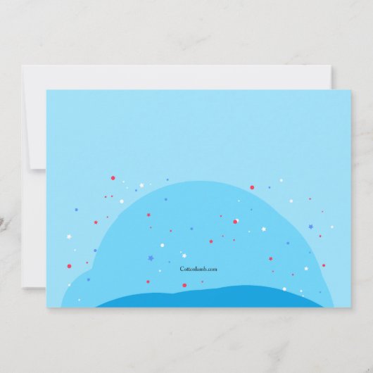 愛国誕生会 招待状 (裏面)