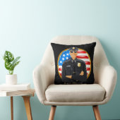 愛国警察のユーモア クッション (椅子)