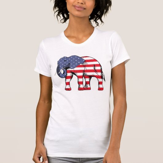 愛国象 Tシャツ (正面)