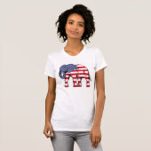 愛国象 Tシャツ (正面フル)
