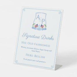 愛国赤青白結婚の名酒 台座サイン