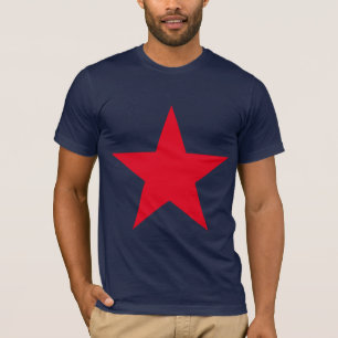愛国軍隊軍戦争赤星記号 Tシャツ