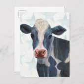 愛国農場 – 牛 ポストカード (正面/裏面)