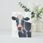 愛国農場 – 牛 ポストカード (スタンド正面)