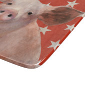 愛国農場 – 豚 カッティングボード (角)