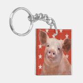 愛国農場 – 豚 キーホルダー (正面左)