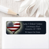 愛国返品ラベル ラベル (インサイチュ)